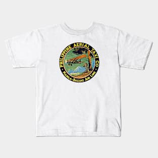 1935 Philippine Aerial Taxi Company Kids T-Shirt